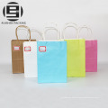 Twisted handle food kraft paper bags wholesale